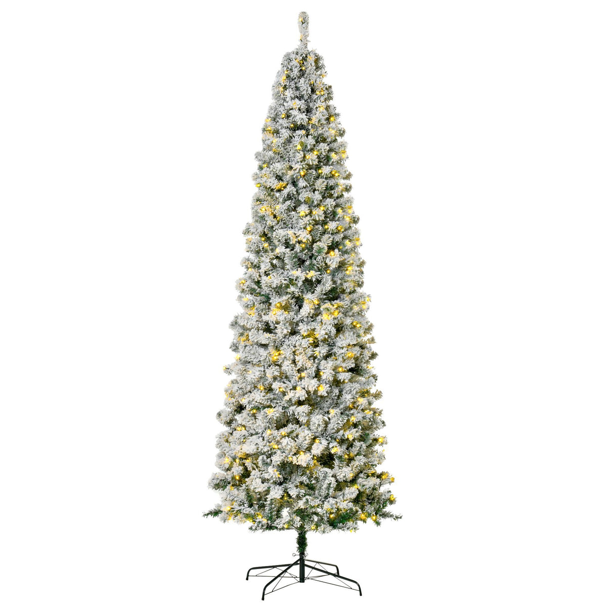 9ft Pre Lit Slim Douglas Fir Artificial Christmas Tree