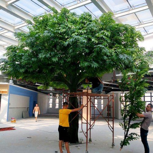 Tall Artificial Banyan Tree for Garden or Interior