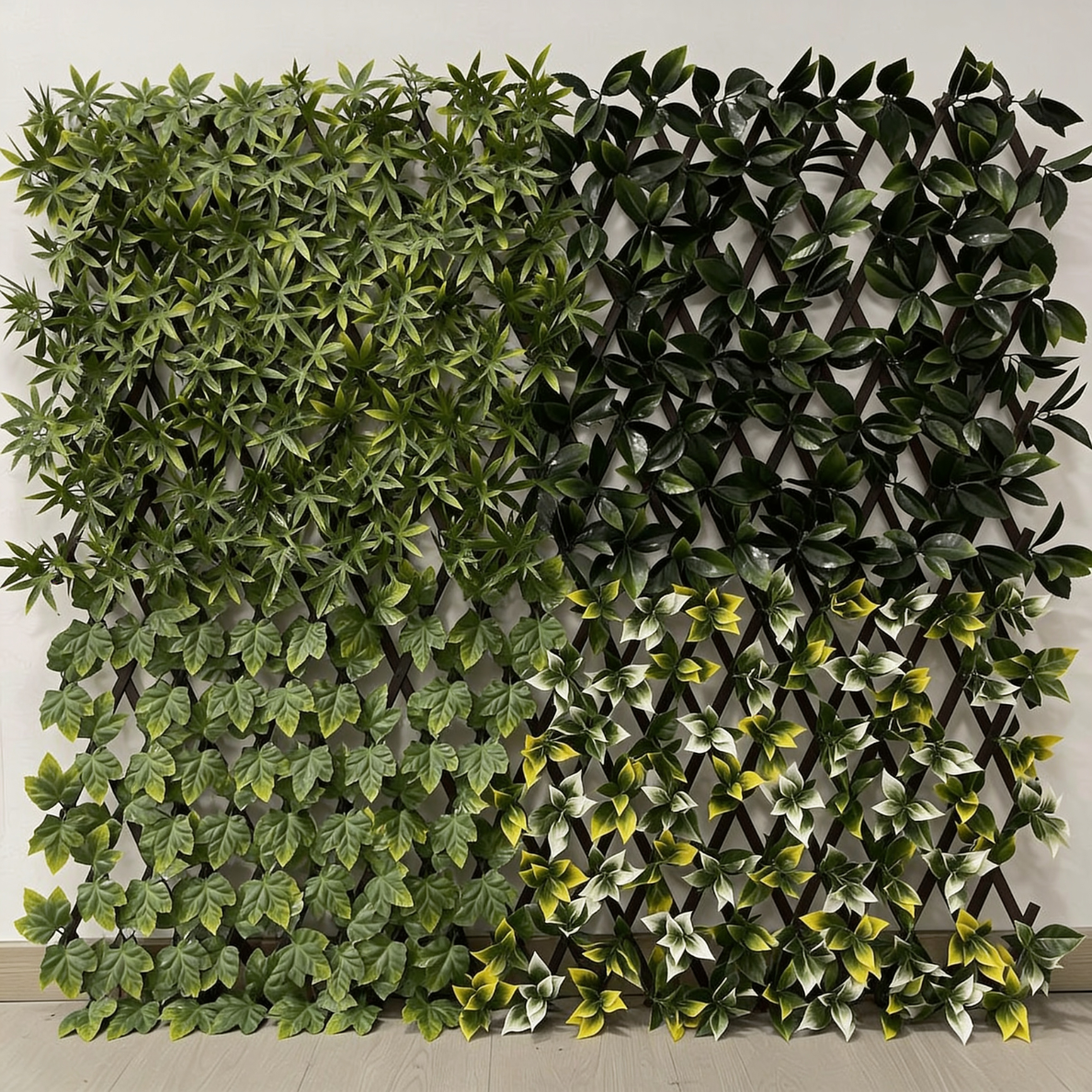 Artificial Ivy Privacy Screen Faux Plastic Panel Trellis