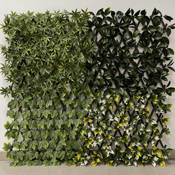 Artificial Ivy Privacy Screen Faux Plastic Panel Trellis