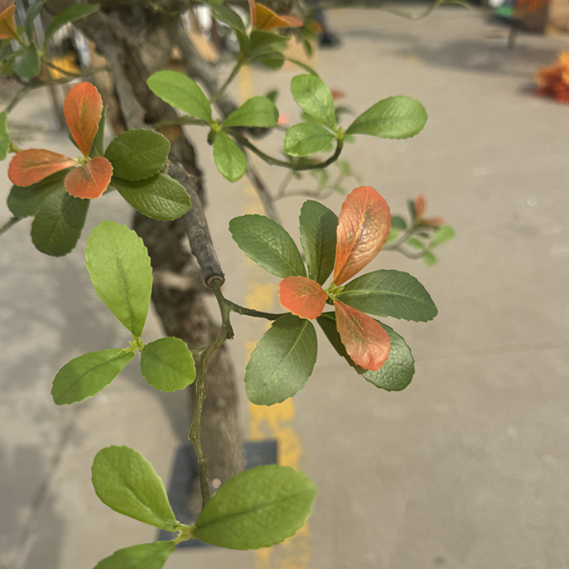 Artificial Large Spring Flower Green Plant