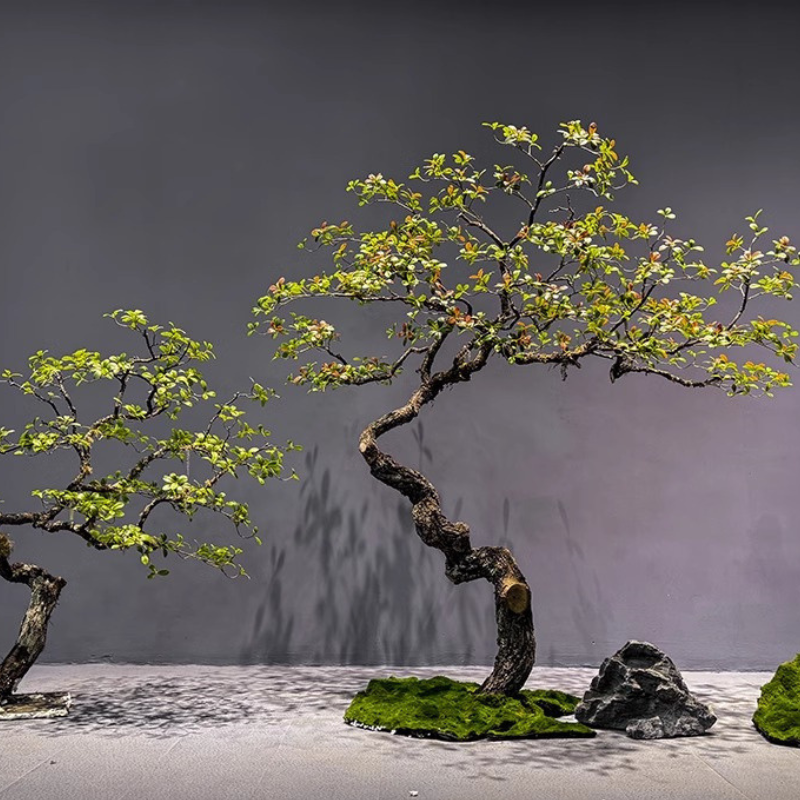 Artificial Large Spring Flower Green Plant