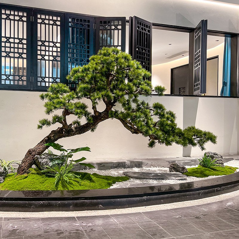 Artificial Pine Tree for Indoor Landscaping