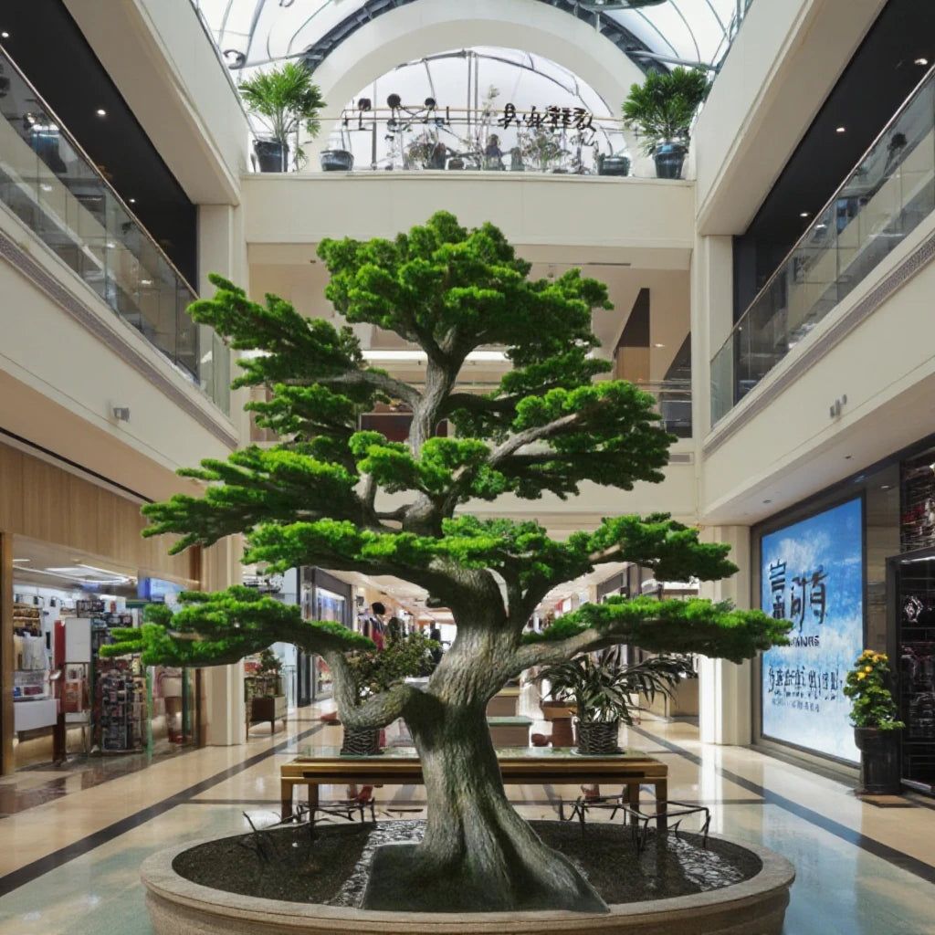 Artificial Bonsai Pine Tree 11.5ft Tall