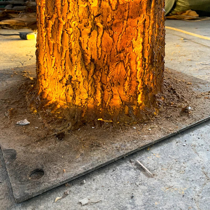 Fiberglass Gold Artificial Ginkgo Tree Led Lighted Biloba Tree Large Artificial Plants Decoration