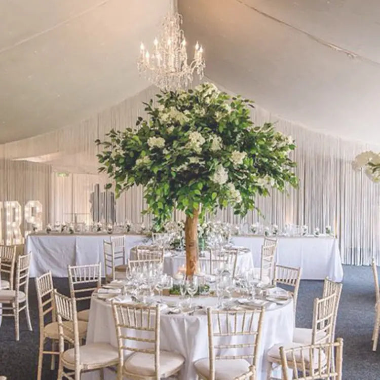 Artificial Wedding Table Birch Tree 4 FT Indoor Centerpiece