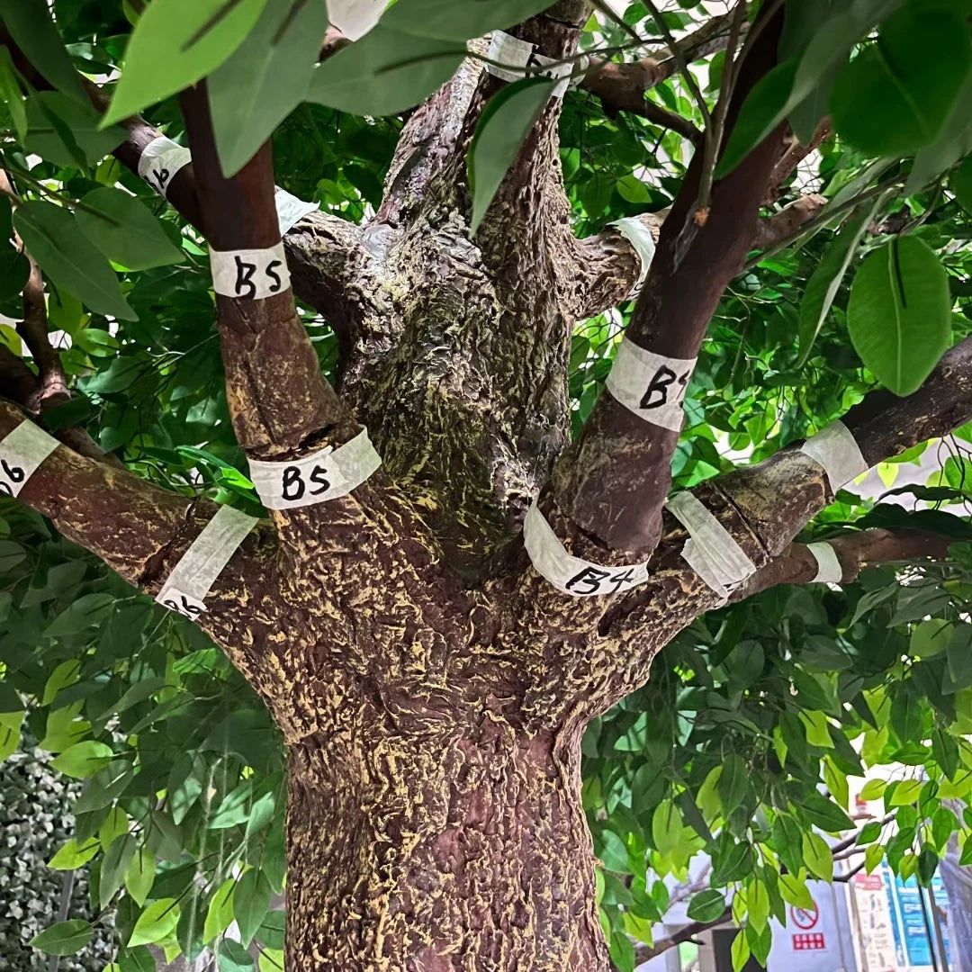 10 FT Artificial Banyan Ficus Tree for Outdoor Decor