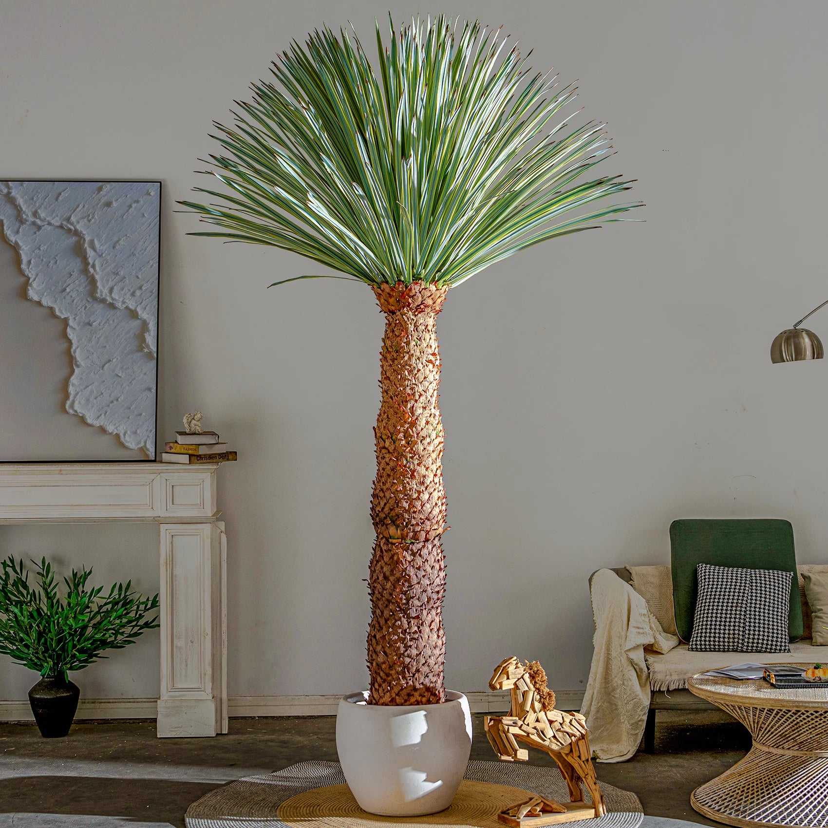 Artificial Dracaena Tree UV Resistant 6FT 8.5FT