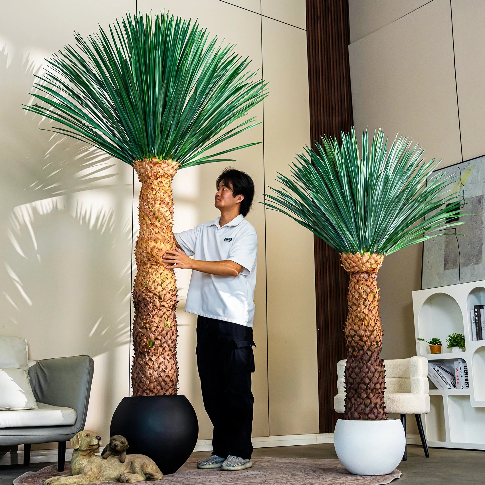 Artificial Dracaena Tree UV Resistant 6FT 8.5FT