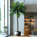 Artificial 8ft Coconut Palm Tree Indoor Outdoor Decor
