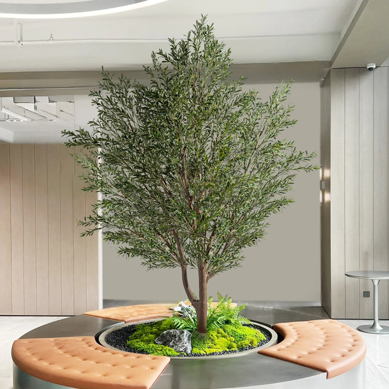 Artificial Olive Tree Bonsai 11.5FT Faux Natural Decor