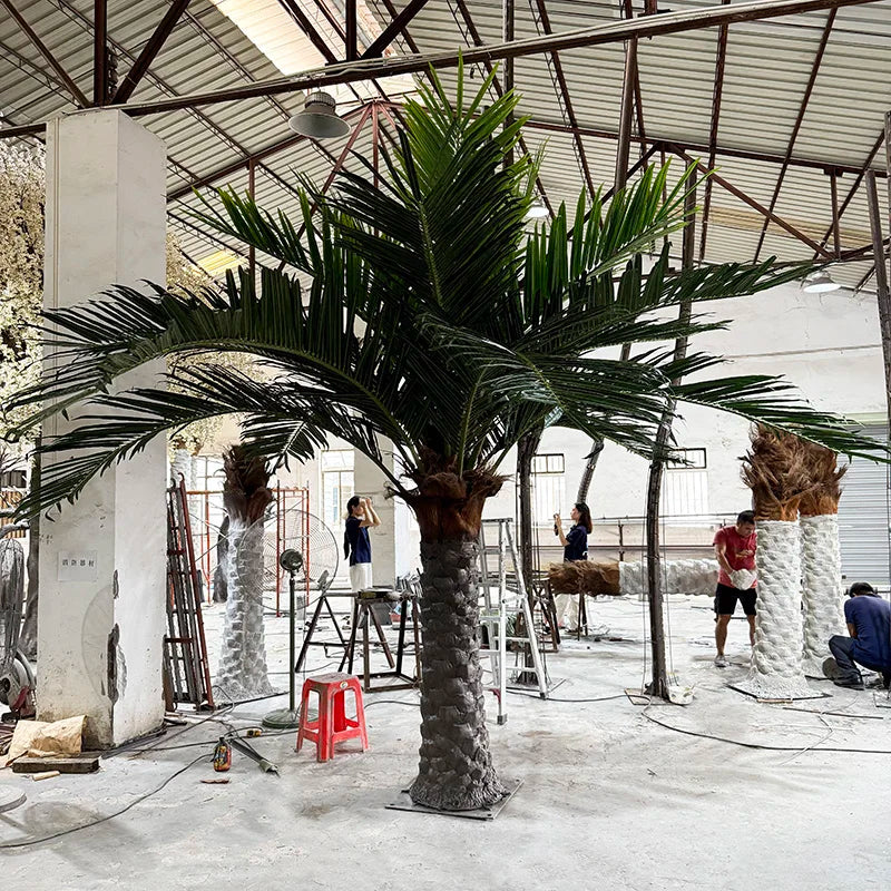 Artificial Canary Island Date Palm Tree 3.6m Outdoor Use