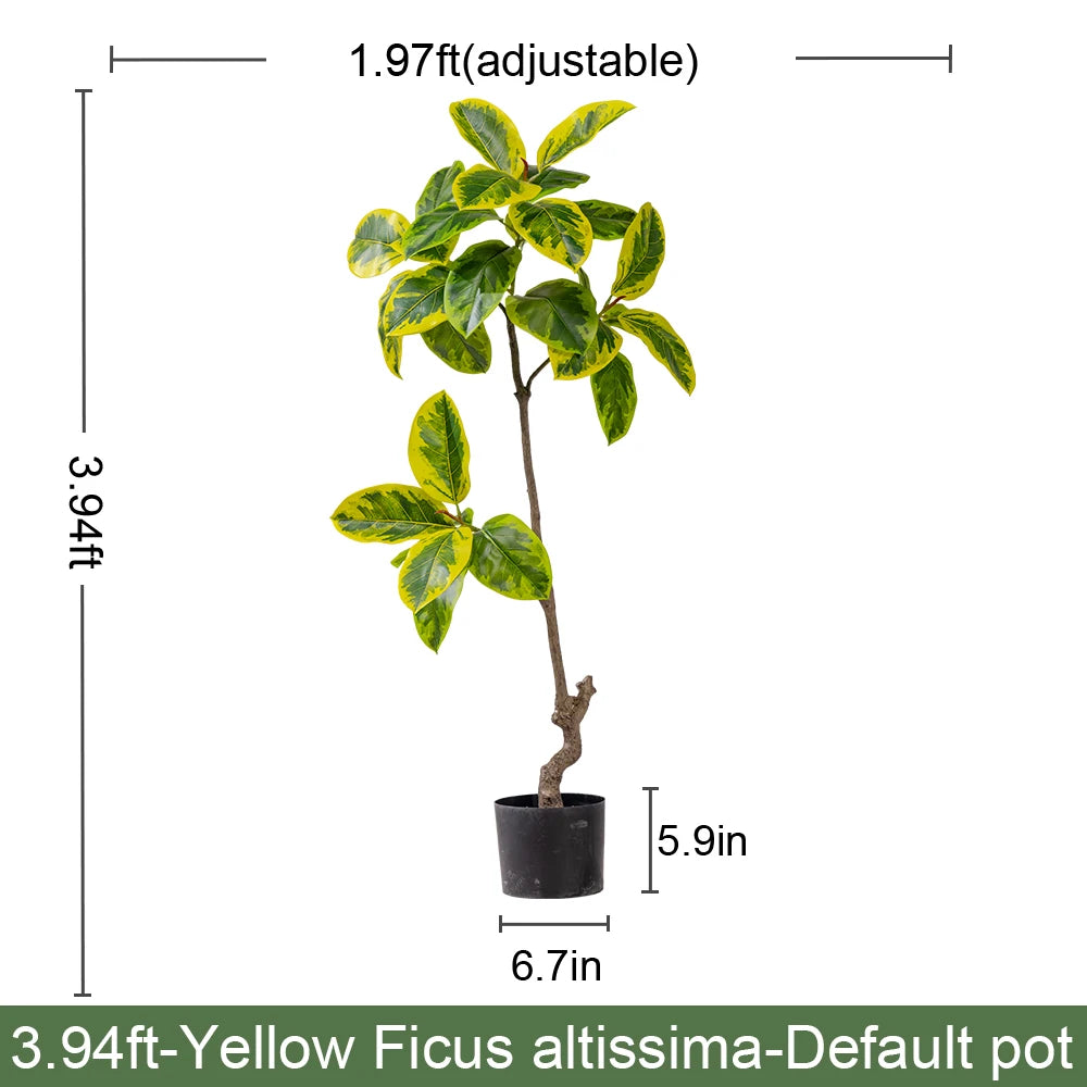 5.4 FT UV Resistant Artificial Banyan Fig Tree