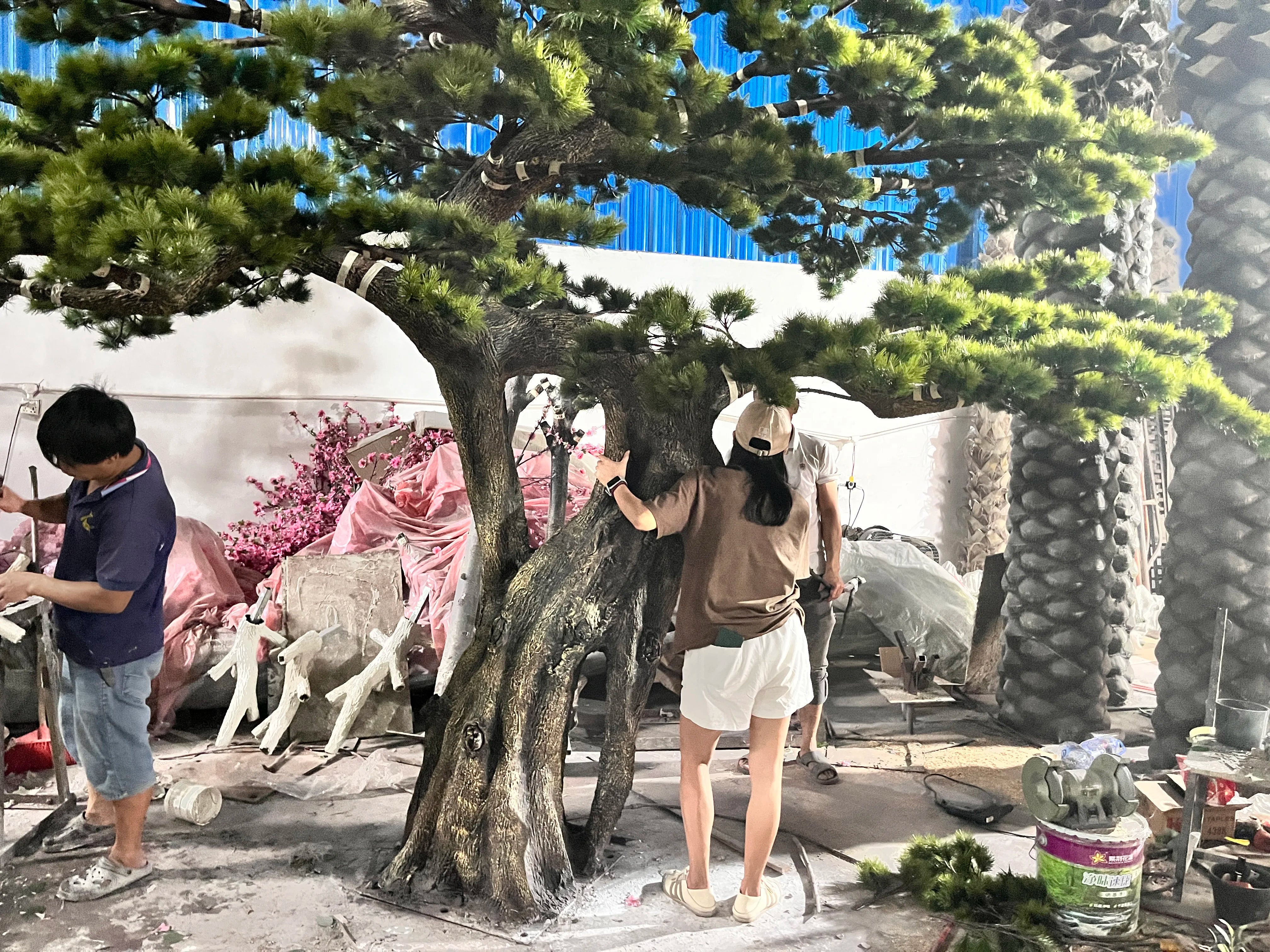 Artificial Pine Bonsai Tree with Natural Touch Foliage