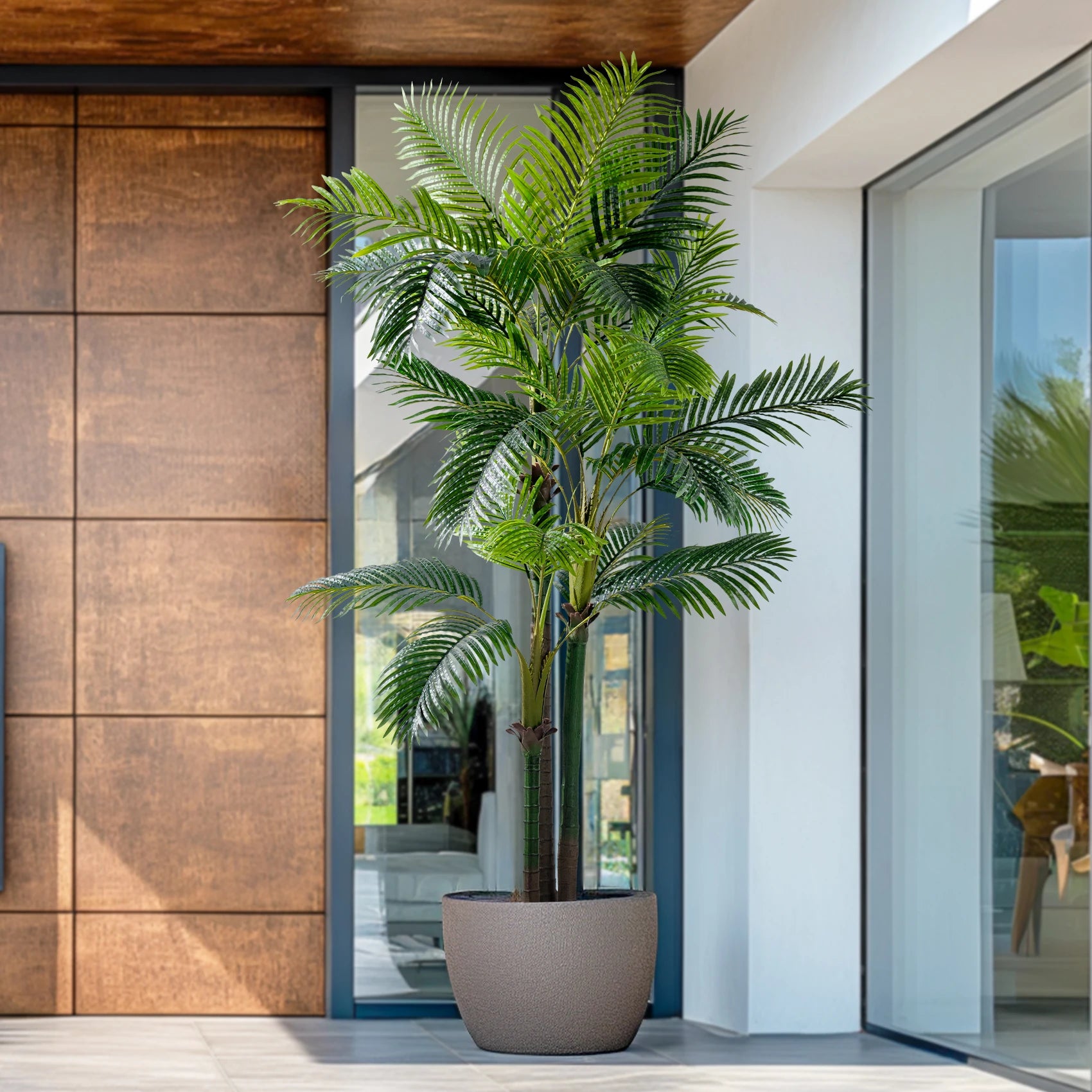 Artificial Palm Tree 9ft Lifelike Design Indoor Outdoor