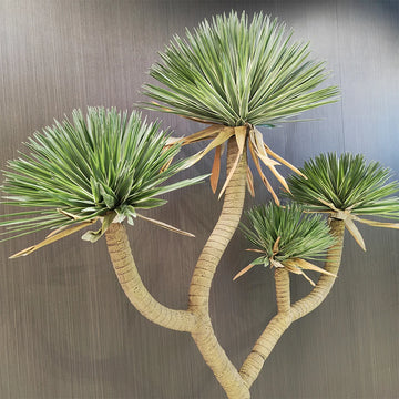 Artificial Sisal Hemp Tree UV Resistant Indoor Use