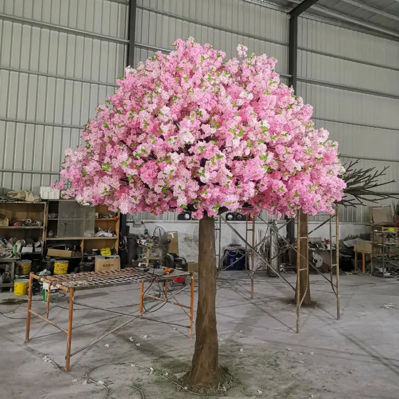 Artificial Cherry Blossom Tree 12ft UV Resistant Indoor Decor