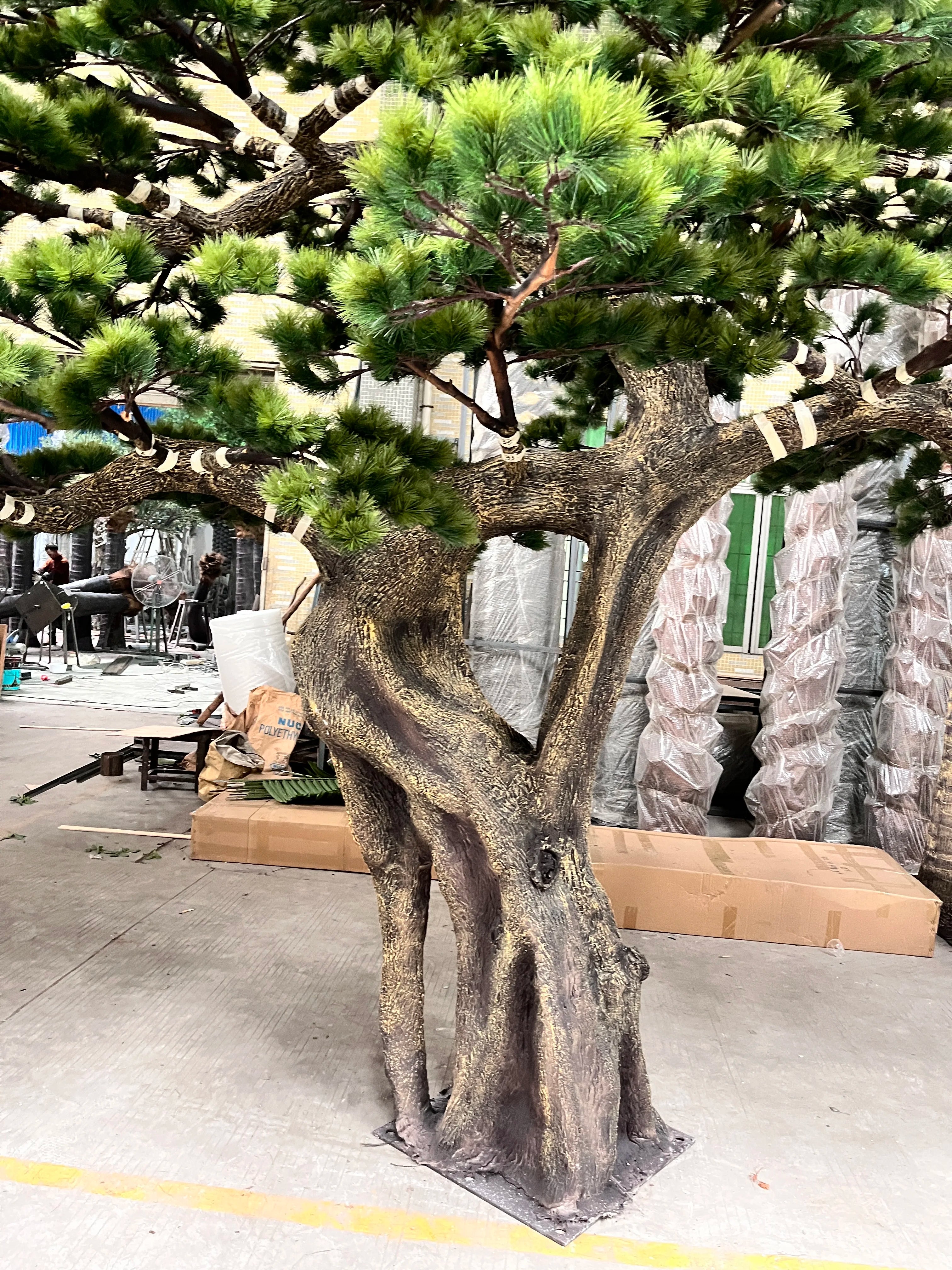 Artificial Pine Tree 3.5m Lifelike Indoor Display