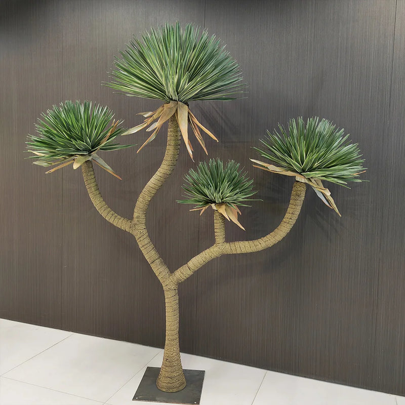 Artificial Sisal Hemp Tree UV Resistant Indoor Use