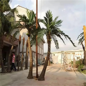 Artificial Coconut Palm Tree for Outdoor Commercial Landscaping