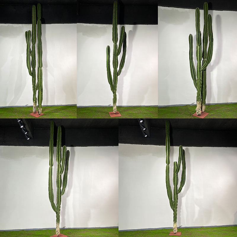 Artificial Cactus PU Tropical Desert Plant 6.5 FT