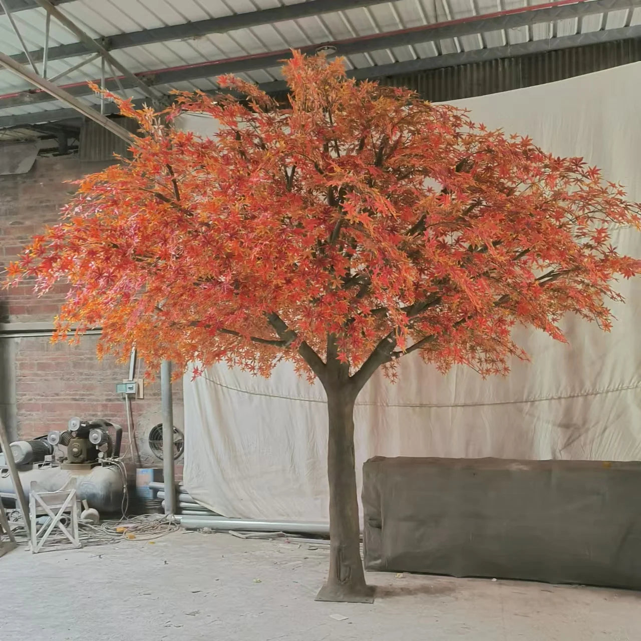Artificial Maple Tree 3m Vibrant Leaves Wedding Decor