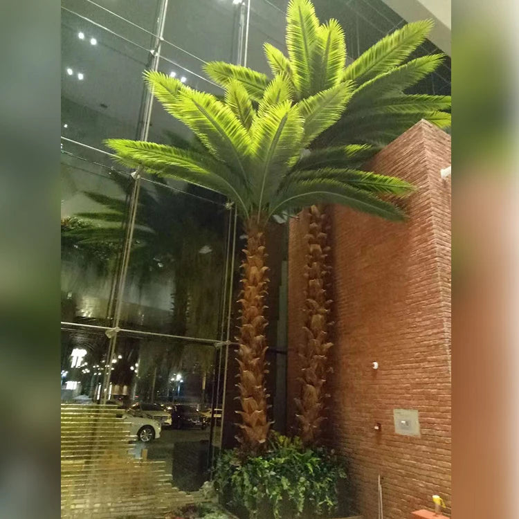 Artificial Coconut Palm Tree Realistic Look Indoor Use
