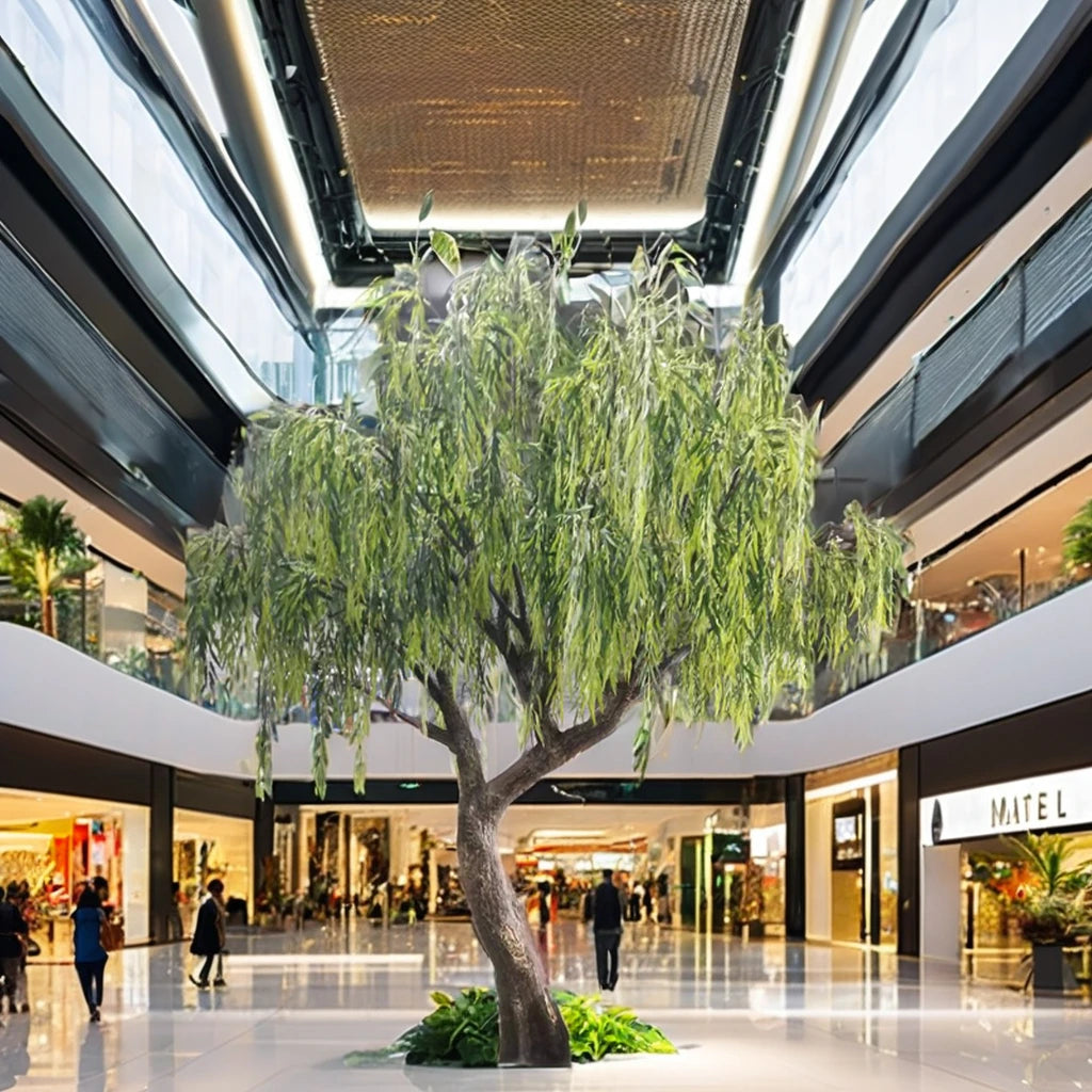 Artificial Weeping Willow Tree 10 FT Indoor Use