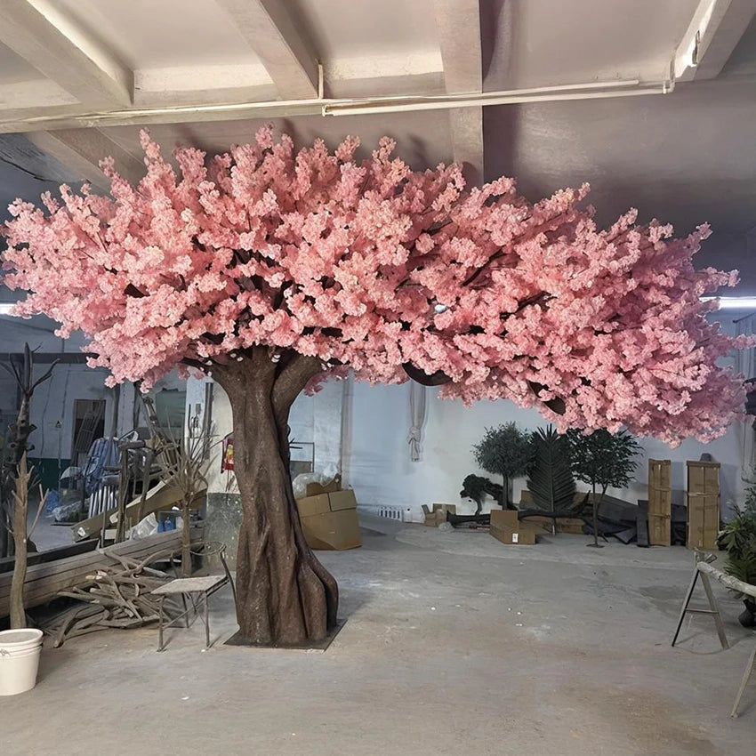 Artificial Sakura Tree 10ft Pink Blossoms Wedding Decor