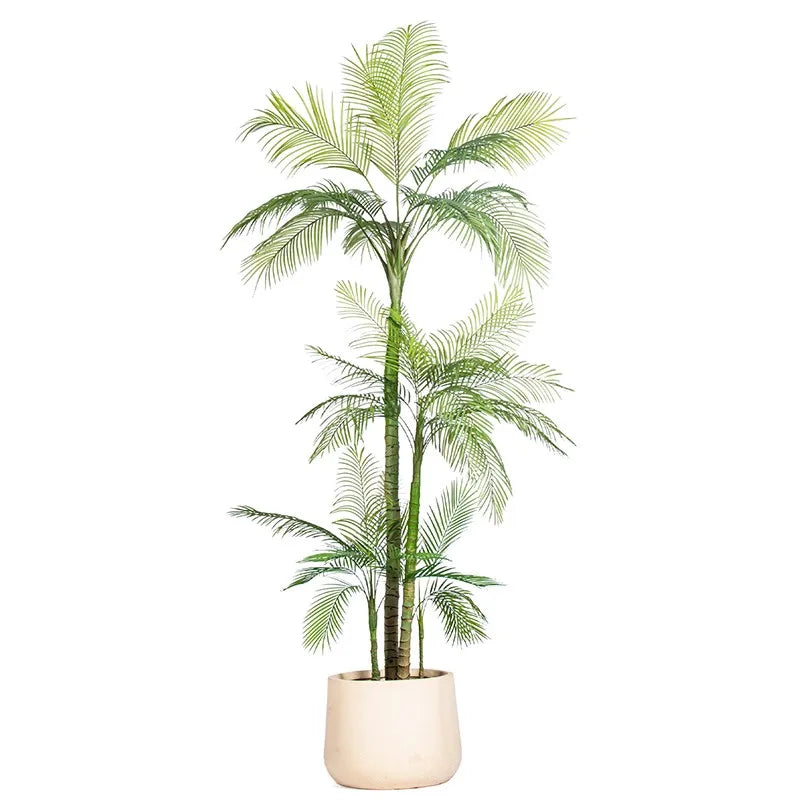 Artificial Areca Palm Tree 7ft Eco-Friendly Indoor Use