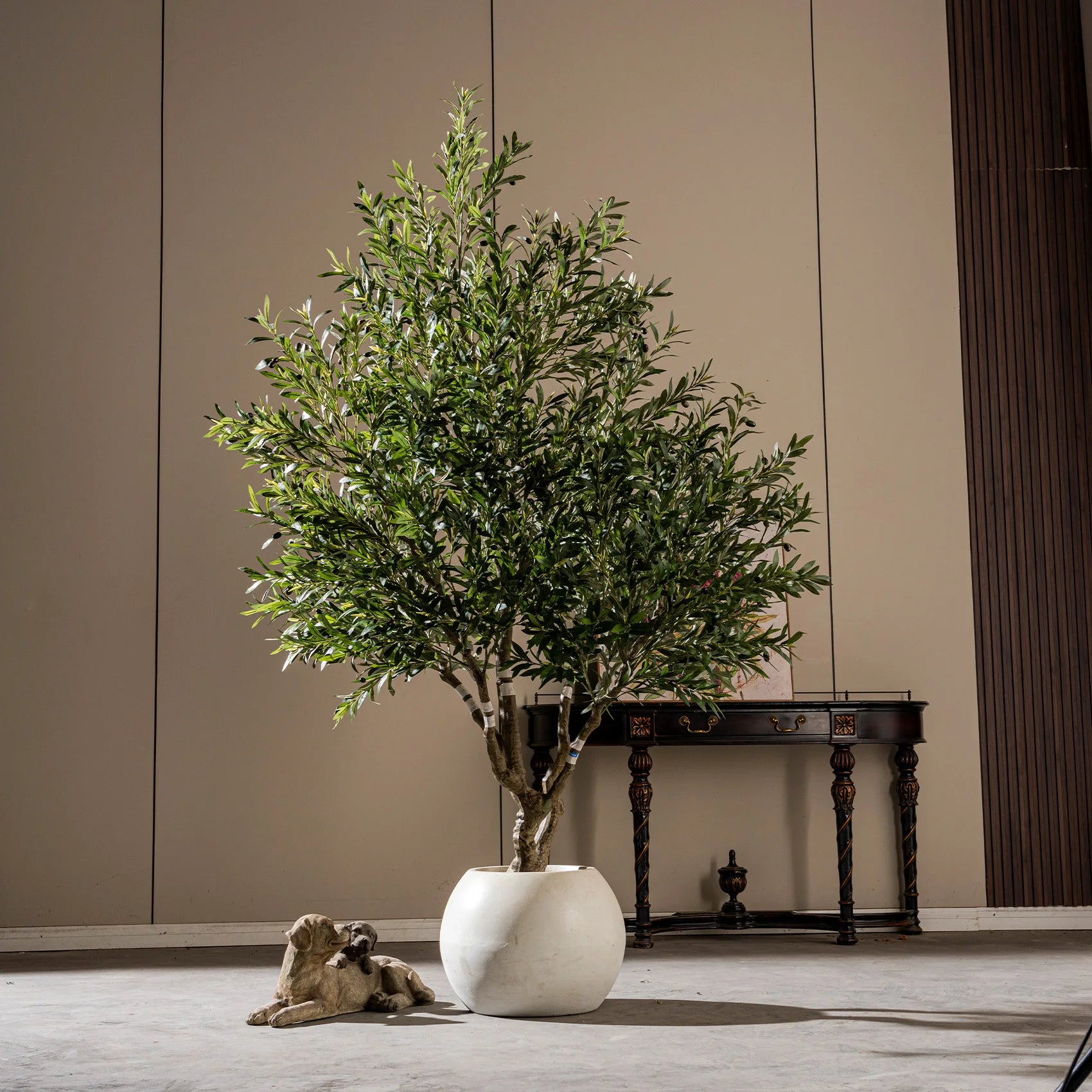 Artificial Olive Tree Realistic Look Outdoor Decor