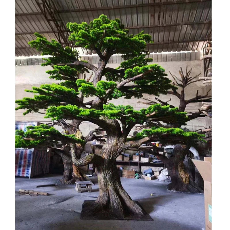 Artificial Bonsai Pine Tree 11.5ft Tall