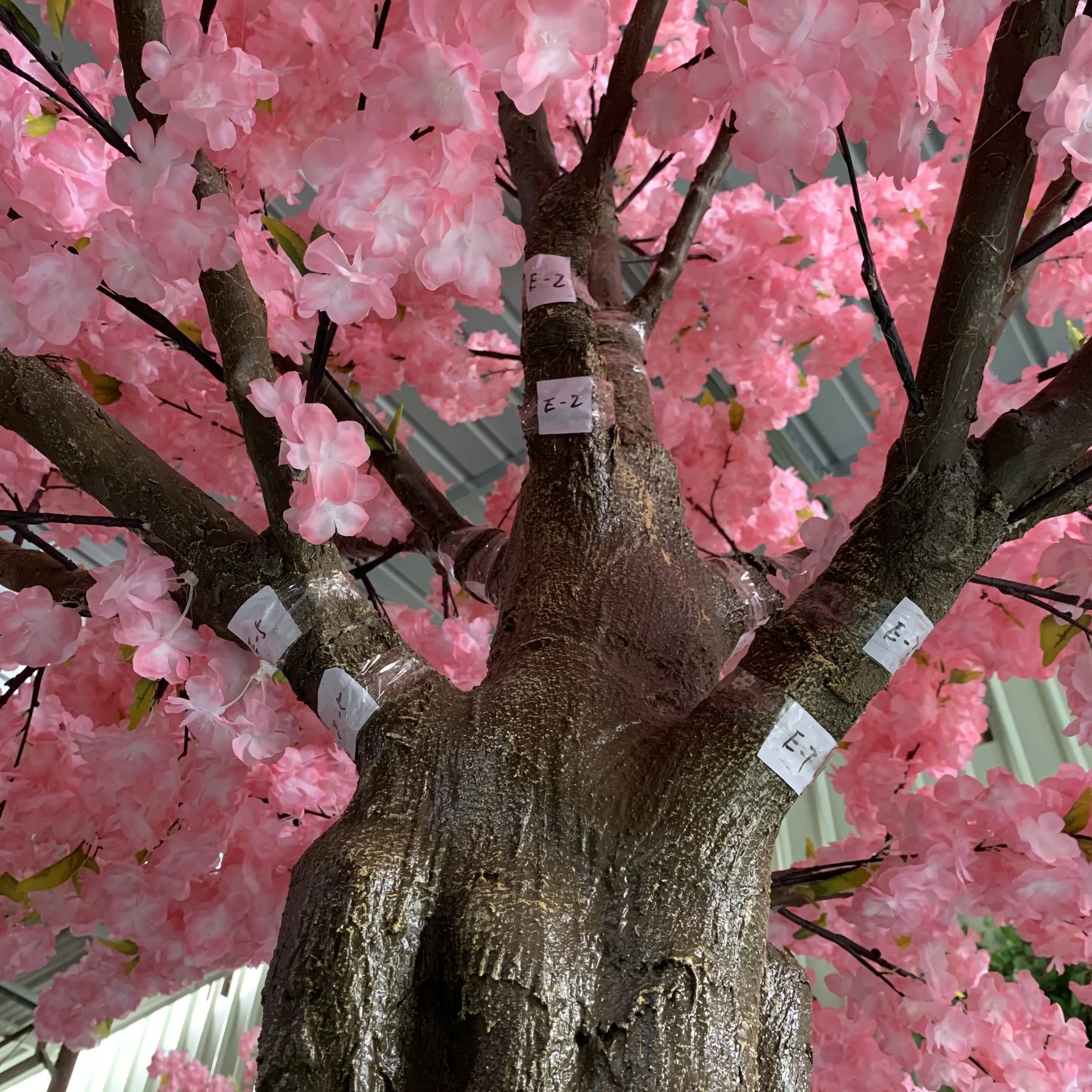 Artificial Cherry Blossom Tree 3m Realistic Look Outdoor Use