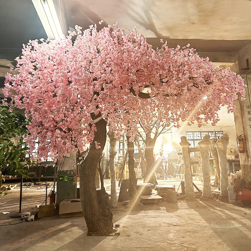 Artificial Sakura Tree 10ft Pink Blossoms Wedding Decor
