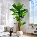 Artificial Banana Tree 6.2FT PE Plastic Outdoor Indoor