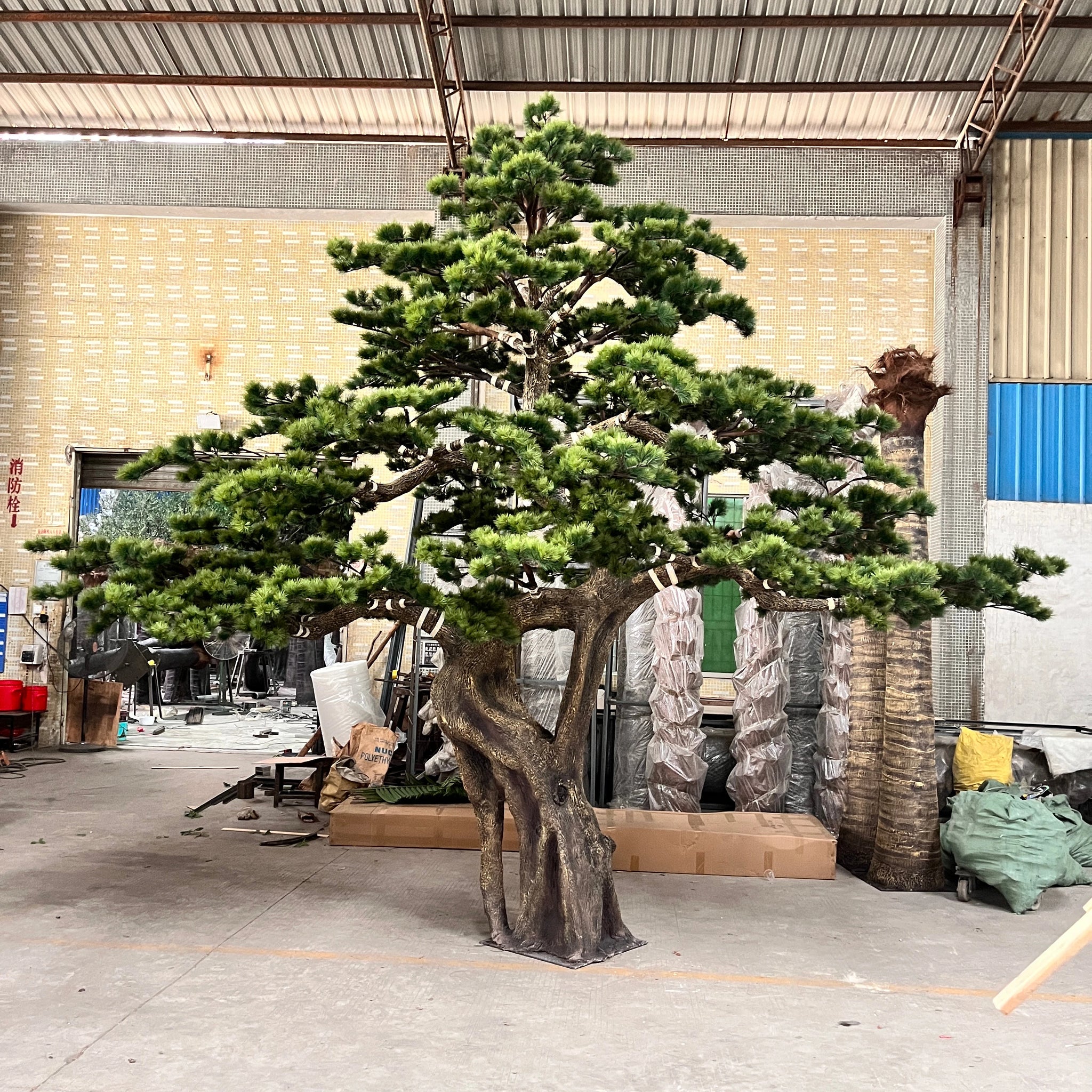 Artificial Pine Tree 3.5m Lifelike Indoor Display