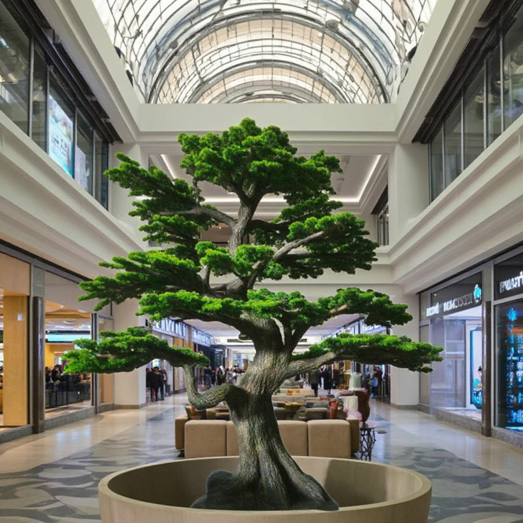 Artificial Bonsai Pine Tree 11.5ft Tall