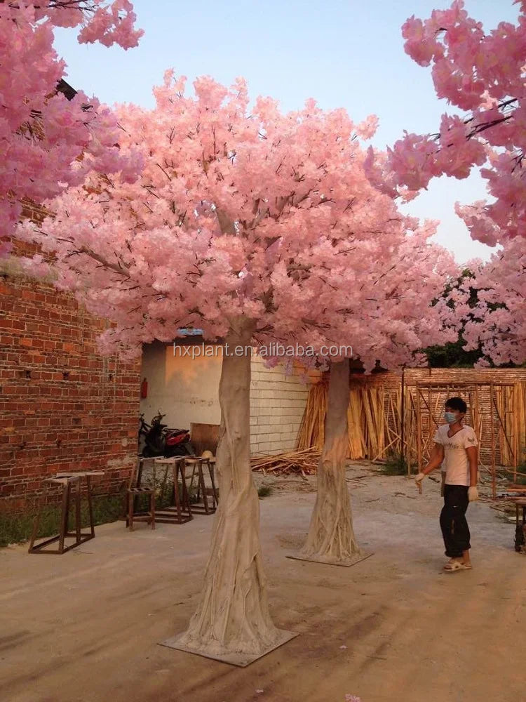 Artificial Cherry Blossom Tree Weeping Faux Sakura 10 FT