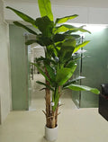 Signature 12ft Artificial Big Banana Plant Faux Bonsai Tree