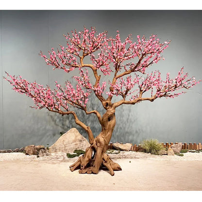 Artificial Cherry Blossom Tree Large Realistic Look Indoor Outdoor