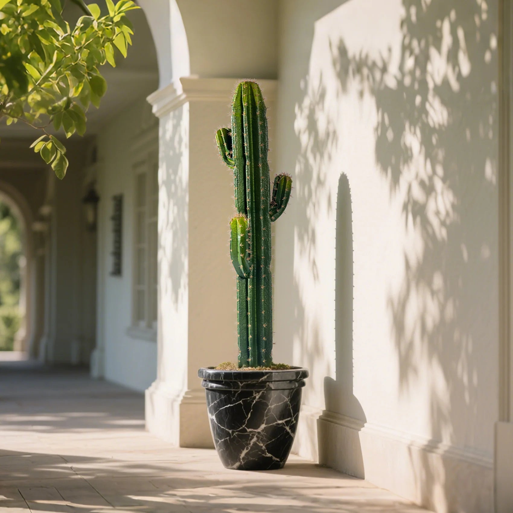 Signature Artificial Tropical Cactus Plant PU 5.4FT