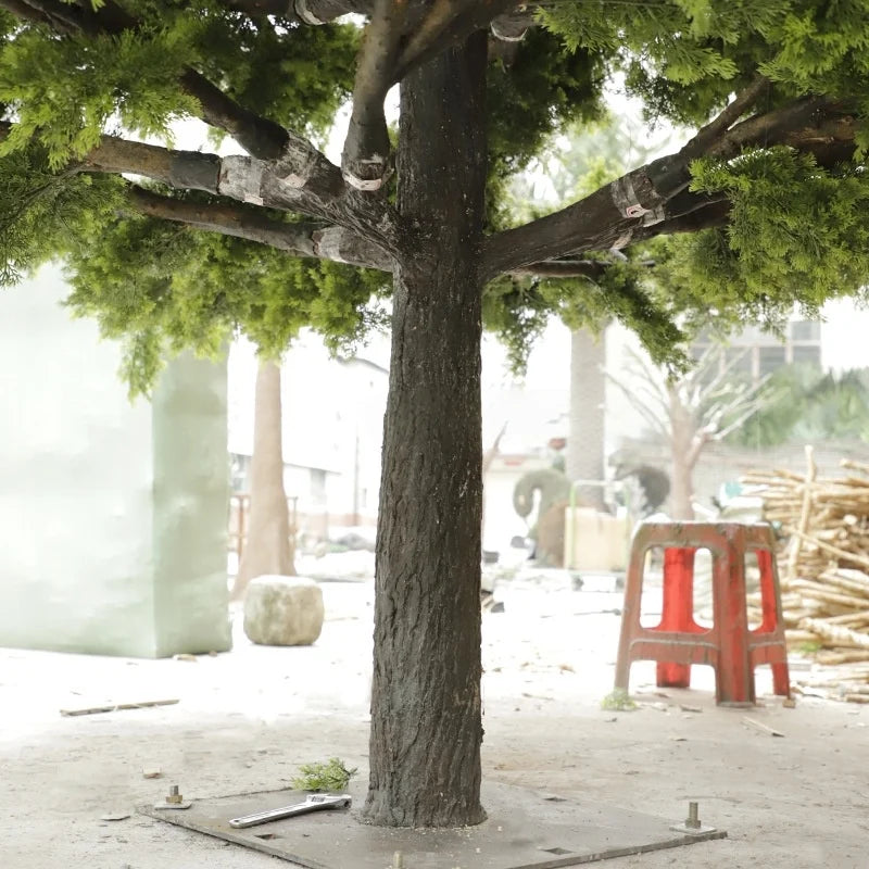 Artificial Pine Tree Snow Dusted Needles Indoor Display