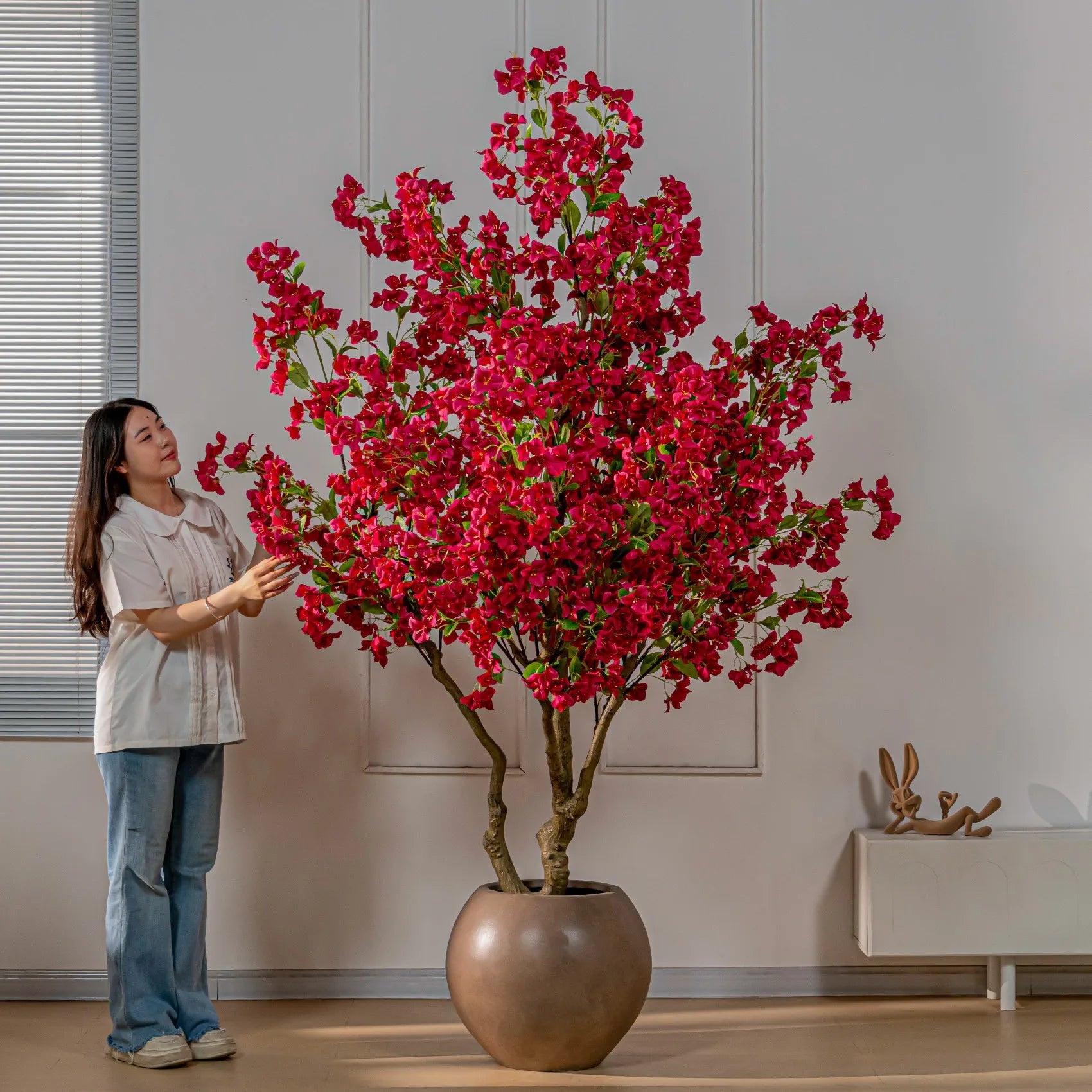 Artificial Cherry Blossom Tree 7.22ft Indoor Event Decor