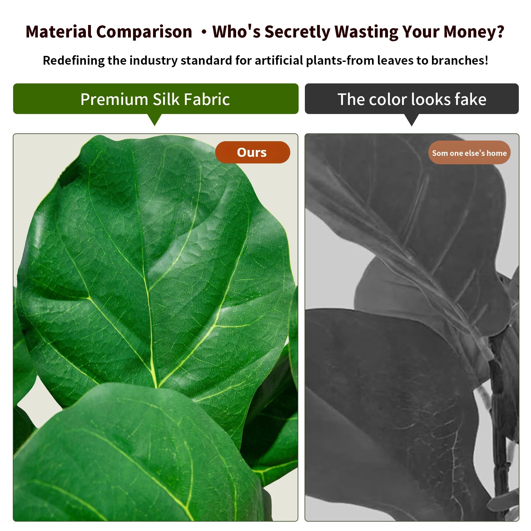 Artificial Ficus Banyan Signature Tree High Simulation 5–7 FT