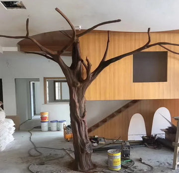 Artificial Dead Tree 13 FT Fiberglass Trunk Decor