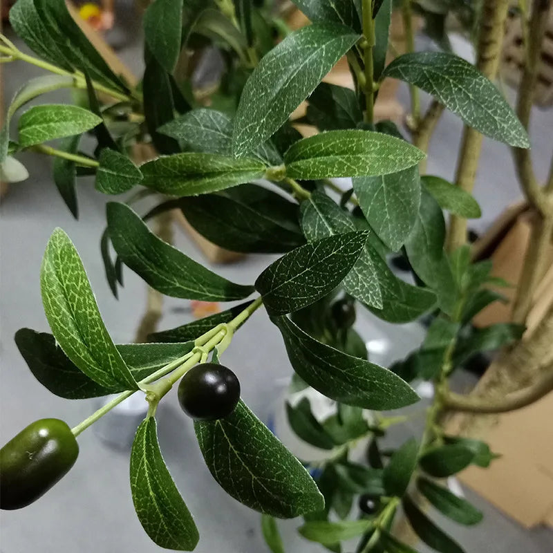 Artificial Olive Tree 7.8 FT Y-Shaped Indoor Use