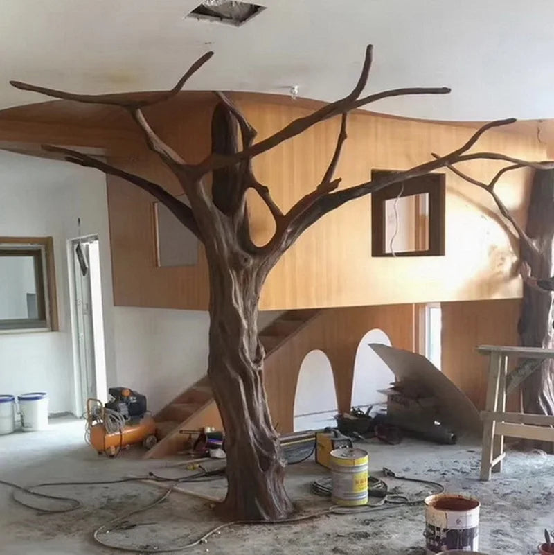 Artificial Dead Tree 13 FT Fiberglass Trunk Decor