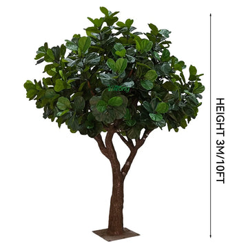 Artificial Fiddle Leaf Fig Tree 10 FT Indoor Display