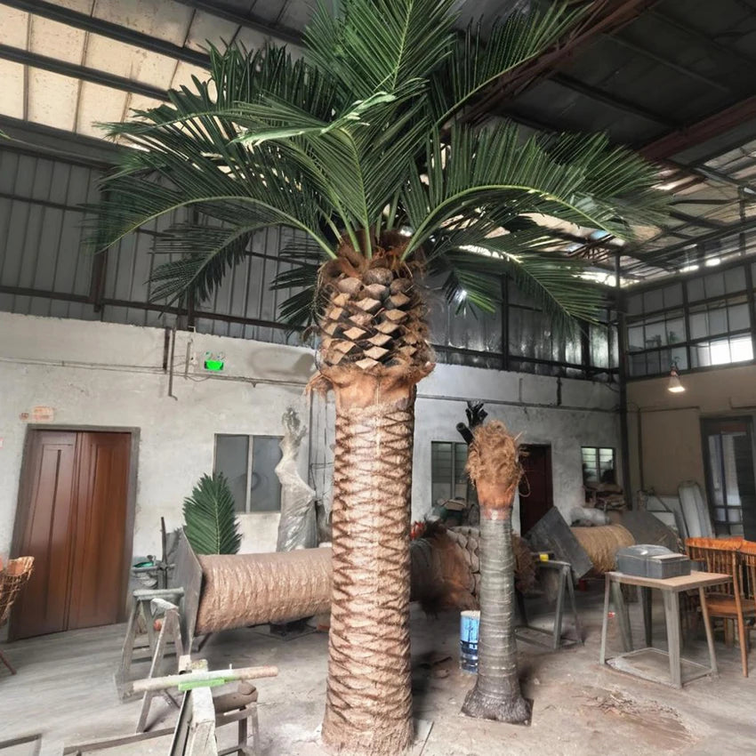 Artificial Date Palm Tree UV Resistant Indoor Outdoor