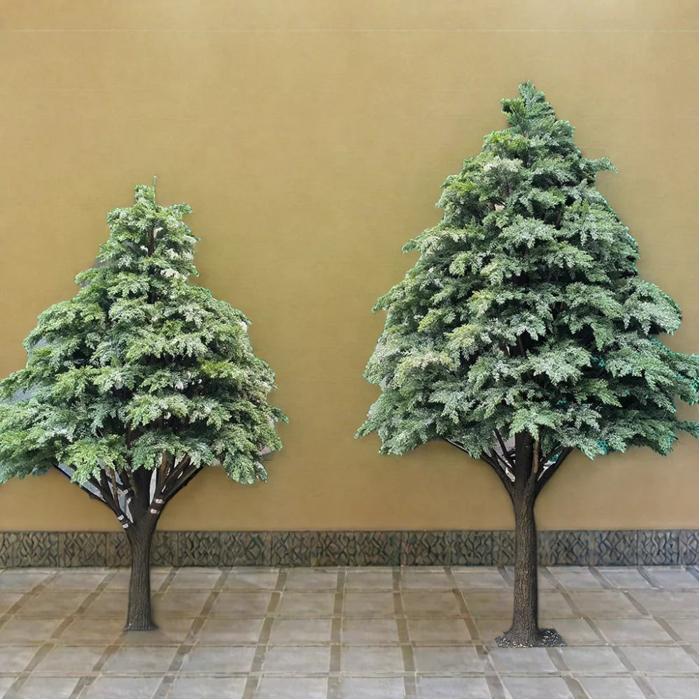 Artificial Cedar Tree 2.6m to 6m Realistic Look Outdoor Use